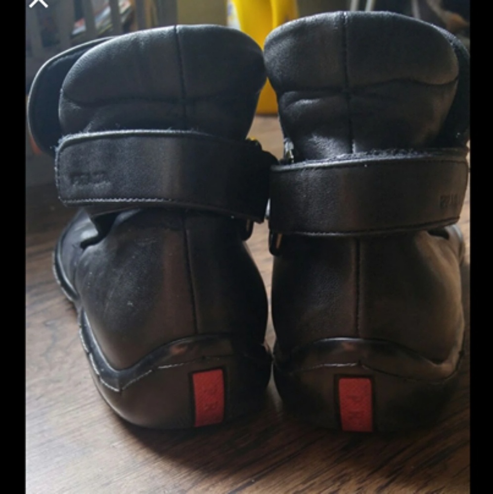 Prada authentic lite boots